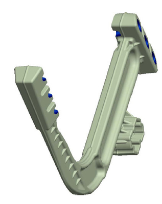 Bom preço. CNC Turning Luggage Magnesium Alloy Die Casting 800T Injection Molding on-line